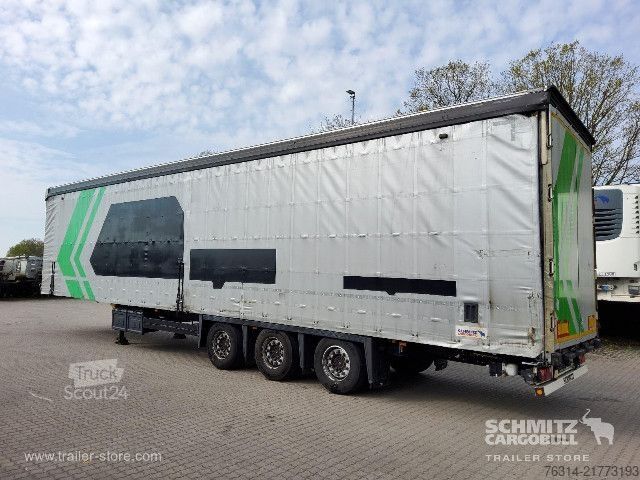 Naczepa otwarta z plandeką Schmitz Cargobull Curtainsider Mega Getränke