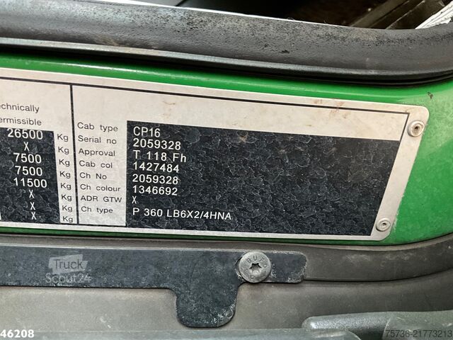 Saugfahrzeug Scania P 360 Euro 6 Bekker LaGram 9m³ kolkenzuiger