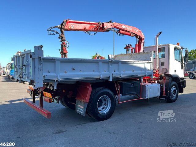 3-stranný sklápač Iveco Eurotech 190E24 Cursor Manual Full Steel Fassi ...
