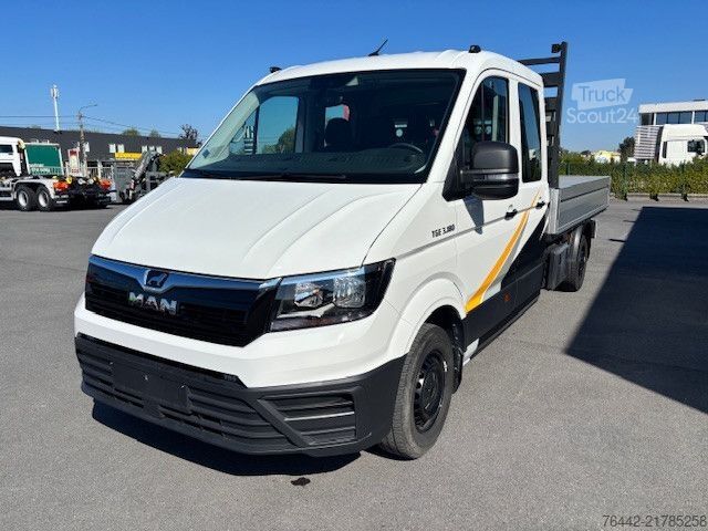Fourgon pick-up MAN TGE 3.180-DOKA-KLIMA-AUTOMATIK-NEUWERTIG