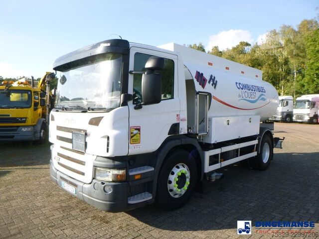 Scania P280 4x2 fuel tank 13.3 m3 / 4 comp Scania P280 4x2 fuel tank 13.3 m3 / 4 comp