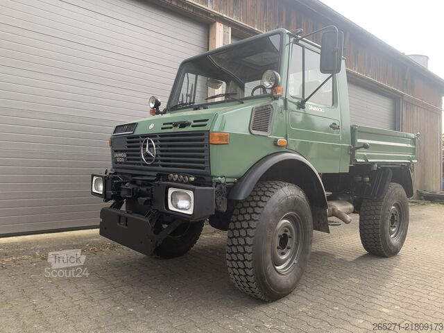 Kolmisuunta-kippiauto Unimog Unimog Mercedes-Benz Unimog 1200 Typ 427 Kipper