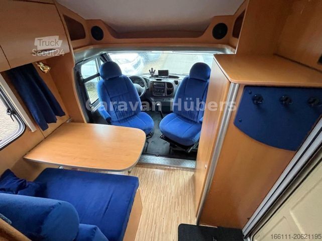 Teilintegriertes Wohnmobil HYMER/ERIBA Van 522 - Festbett - Sat/TV - Klima - Garage -