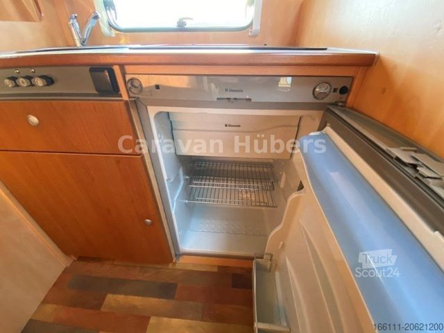 Teilintegriertes Wohnmobil GLUECKSMOBIL T 345 - Festbett - Klima - Sat/TV - Solar -
