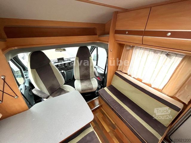 Half-integraal camper GLUECKSMOBIL T 345 - Festbett - Klima - Sat/TV - Solar -