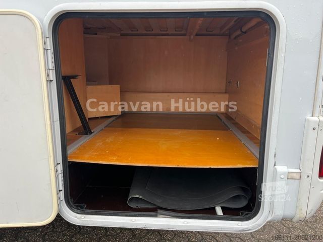 Teilintegriertes Wohnmobil GLUECKSMOBIL T 345 - Festbett - Klima - Sat/TV - Solar -