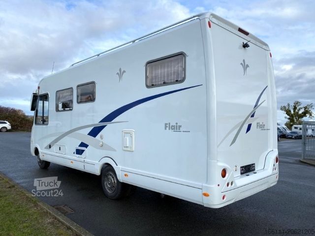 Camping-car intégral NIESMANN+BISCHOFF Flair 7100 IC - Fest/Hubbett - Automatik - AHK