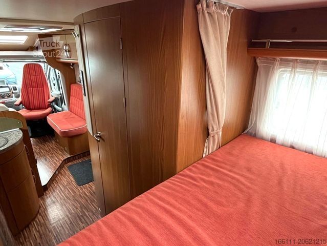 Camping-car semi-intégré HYMER/ERIBA T 614 SL - Festbett - Klima - -