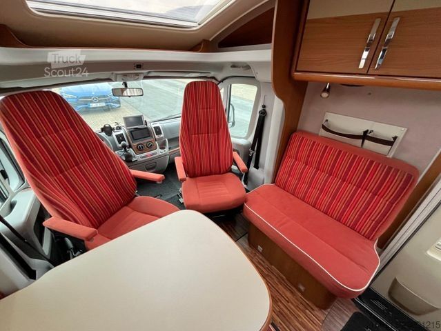 Camping-car semi-intégré HYMER/ERIBA T 614 SL - Festbett - Klima - -