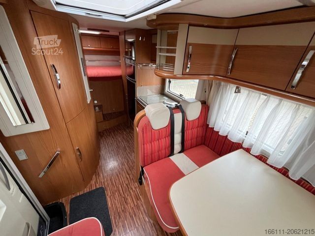 Camping-car semi-intégré HYMER/ERIBA T 614 SL - Festbett - Klima -  -