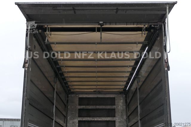 Open aanhangwagen met zeil Galliiker ST 2A Durchladesystem Bordwände LBW