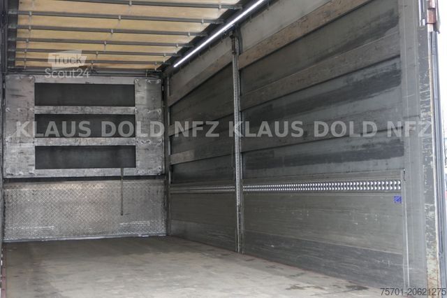 Brandalı açık römork  Galliiker ST 2A Durchladesystem Bordwände LBW