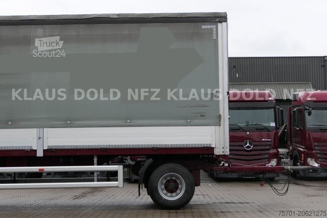 Open aanhangwagen met zeil Galliiker ST 2A Durchladesystem Bordwände LBW