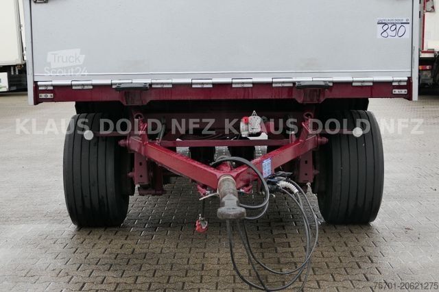 Open aanhangwagen met zeil Galliiker ST 2A Durchladesystem Bordwände LBW