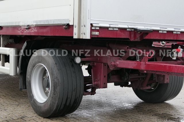 Open aanhangwagen met zeil Galliiker ST 2A Durchladesystem Bordwände LBW