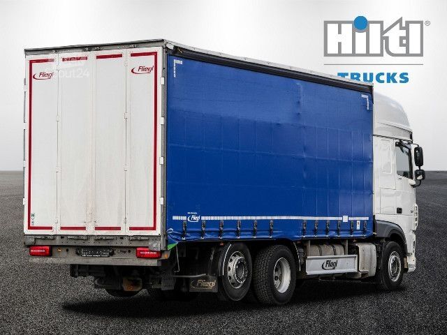 Samochód ciężarowy z plandeką typu platforma DAF XF 530 FAN SSC PLANE INTARDER + ANHÄNGER 38 STELL