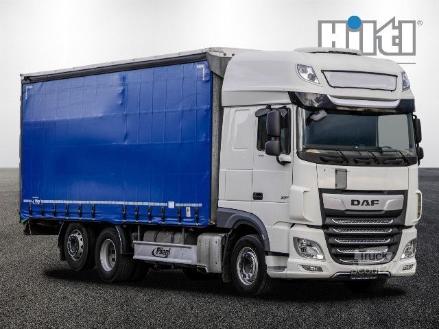 LKW mit Pritsche & Plane DAF XF 530 FAN SSC PLANE + INTARDER + 2x TANK + EUR6