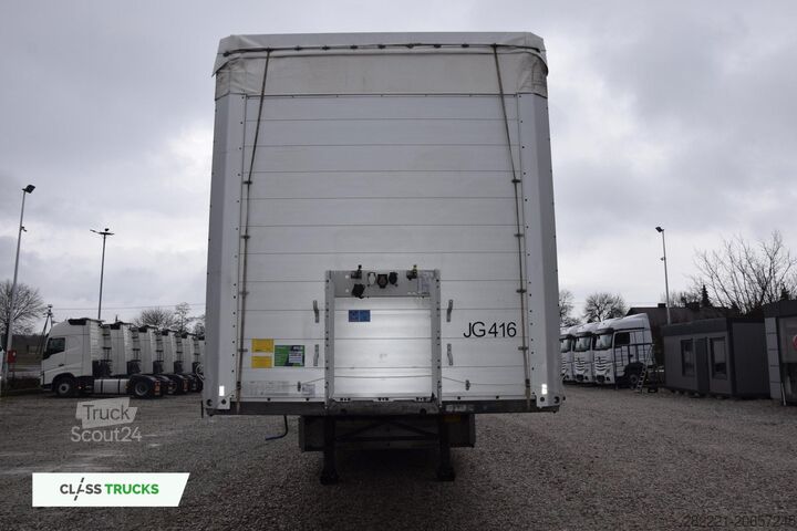 відкритий напівпричіп з тентом SCHMITZ CARGOBULL SCS24/L Lifting Axle