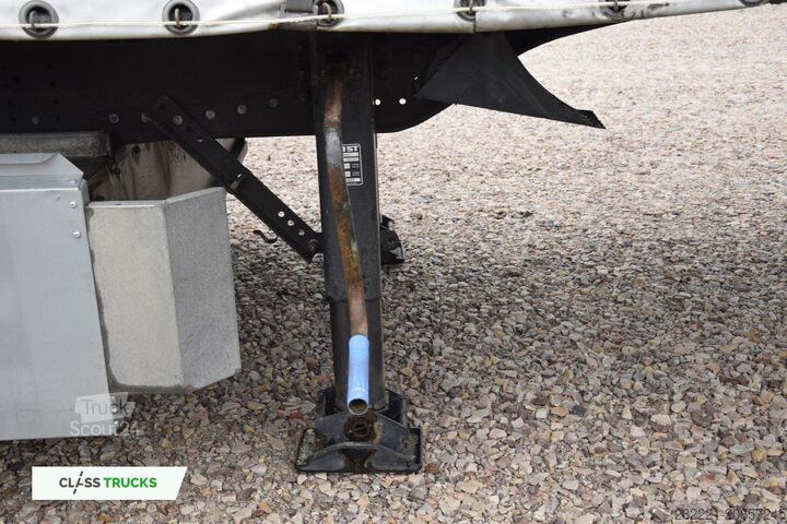 відкритий напівпричіп з тентом SCHMITZ CARGOBULL SCS24/L Lifting Axle