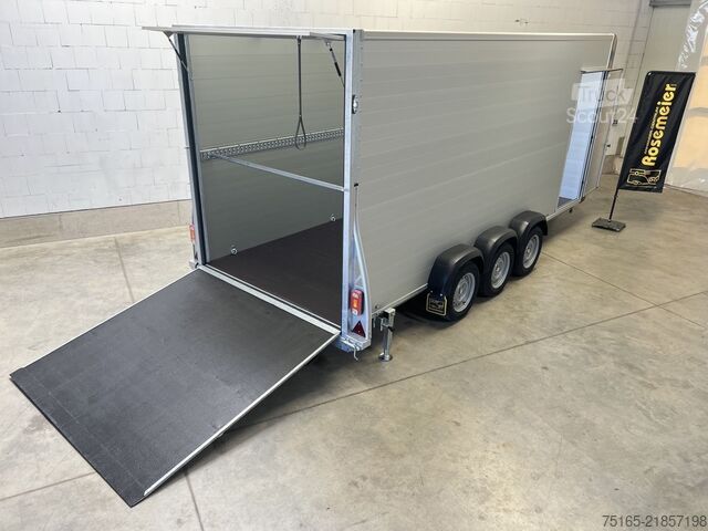 тентованный прицеп andere G290 Tür Kofferanhänger