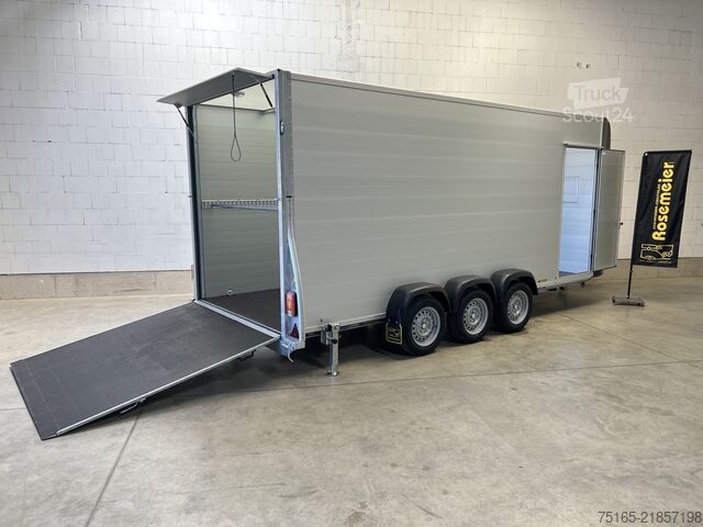 тентованный прицеп andere G290 Tür Kofferanhänger
