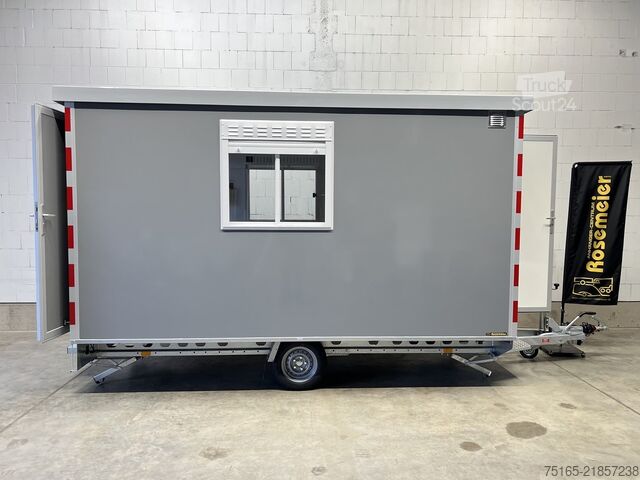 Przyczepa socjalna Brouwer Group STBK-400 WC+Urinal Bauwagen