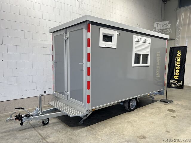 Przyczepa socjalna Brouwer Group STBK-400 WC+Urinal Bauwagen