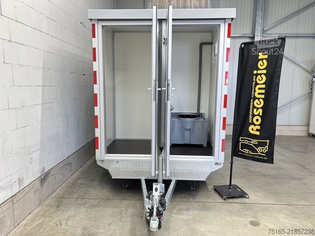 Przyczepa socjalna Brouwer Group STBK-400 WC+Urinal Bauwagen