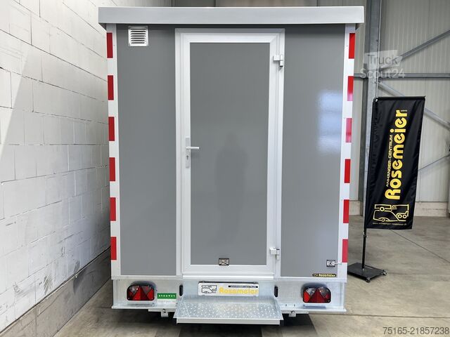 Przyczepa socjalna Brouwer Group STBK-400 WC+Urinal Bauwagen