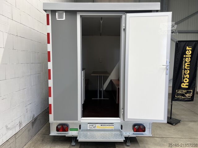Przyczepa socjalna Brouwer Group STBK-400 WC+Urinal Bauwagen