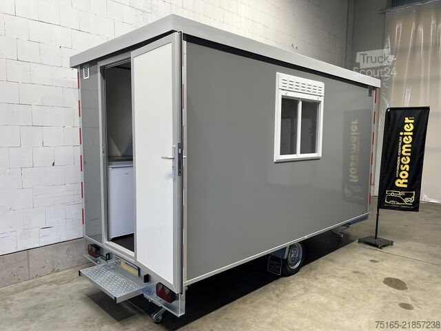 Przyczepa socjalna Brouwer Group STBK-400 WC+Urinal Bauwagen