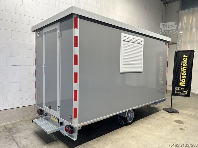 Przyczepa socjalna Brouwer Group STBK-400 WC+Urinal Bauwagen