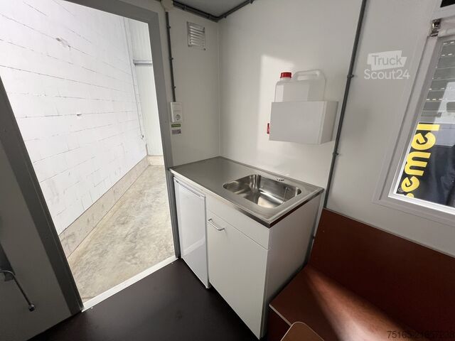 Przyczepa socjalna Brouwer Group STBK-400 WC+Urinal Bauwagen