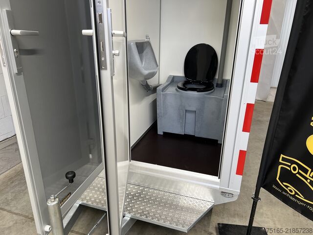 Przyczepa socjalna Brouwer Group STBK-400 WC+Urinal Bauwagen