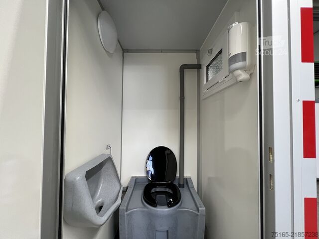 Przyczepa socjalna Brouwer Group STBK-400 WC+Urinal Bauwagen