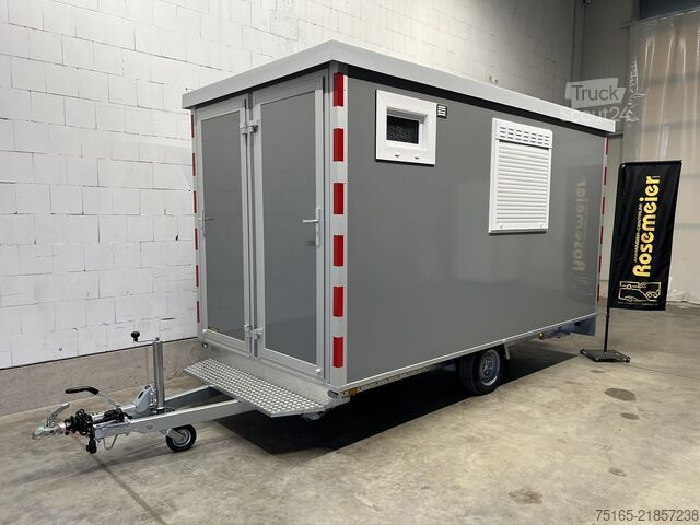 Przyczepa socjalna Brouwer Group STBK-400 WC+Urinal Bauwagen