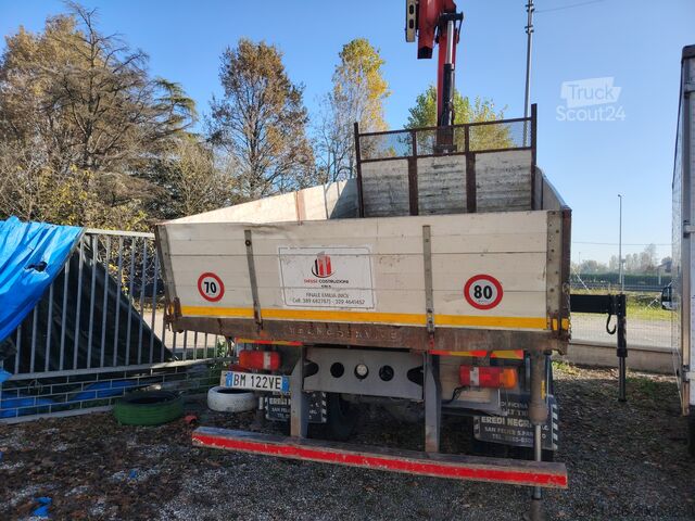 Trilateralis savivartis sunkvežimis su Fas kranu VOLVO FH12