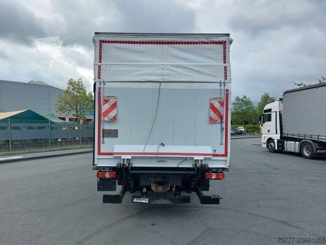 Kuorma-auto umpikorilla MERCEDES-BENZ 12-24 Atego Koffer- Blatt/Luft - LBW- Klima