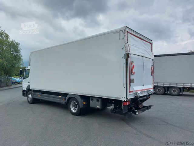 Kuorma-auto umpikorilla MERCEDES-BENZ 12-24 Atego Koffer- Blatt/Luft - LBW- Klima