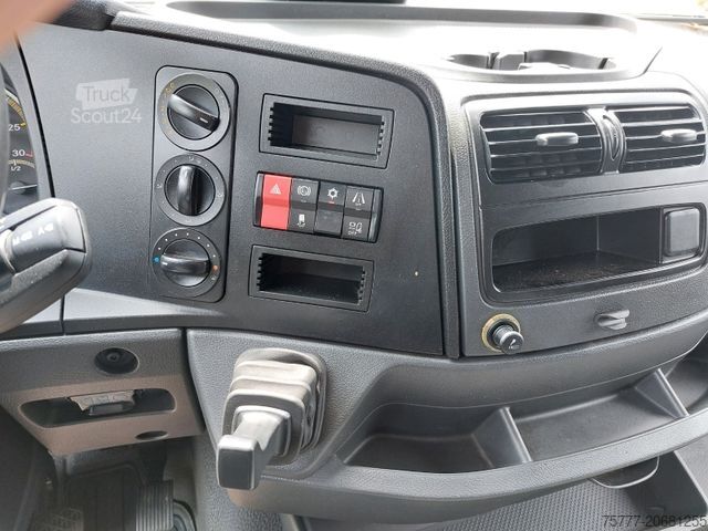 Kuorma-auto umpikorilla MERCEDES-BENZ 12-24 Atego Koffer- Blatt/Luft - LBW- Klima