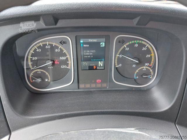 Kuorma-auto umpikorilla MERCEDES-BENZ 12-24 Atego Koffer- Blatt/Luft - LBW- Klima