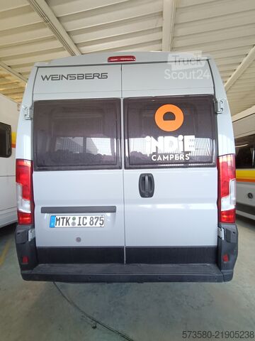 Camper Fiat Ducato Weinsberg Carabus 600 K | 2023 | EURO6 | Professioneller Verkäufer