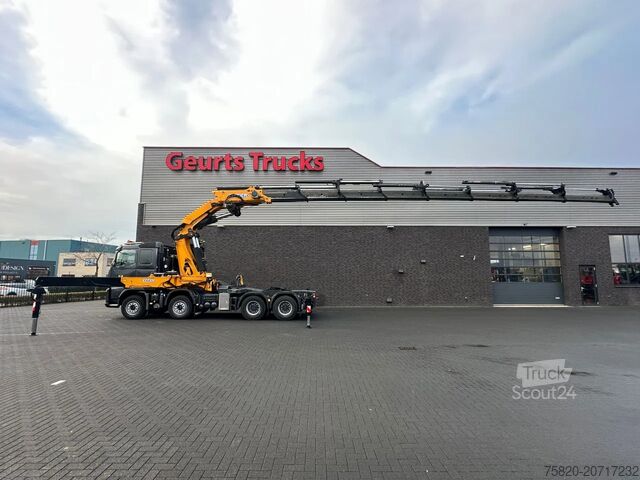 Vrachtwagen met kraan Volvo FH 480 8X4 TREKKER + EFFER 1355/8S KRAAN/KRAN/C...