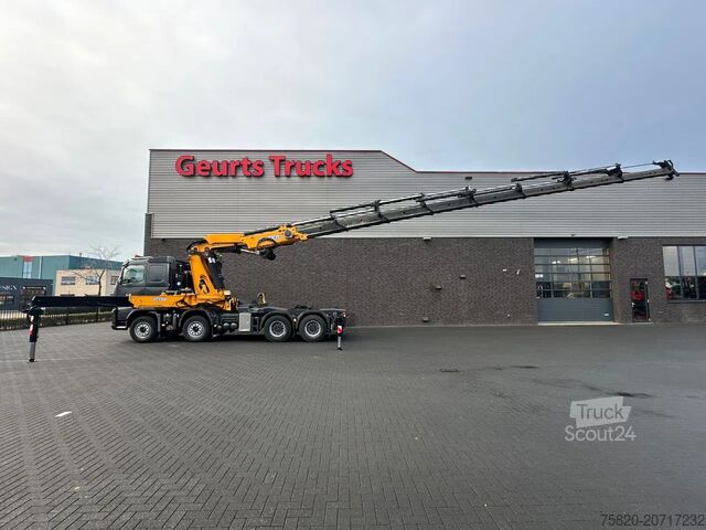 Vrachtwagen met kraan Volvo FH 480 8X4 TREKKER + EFFER 1355/8S KRAAN/KRAN/C...