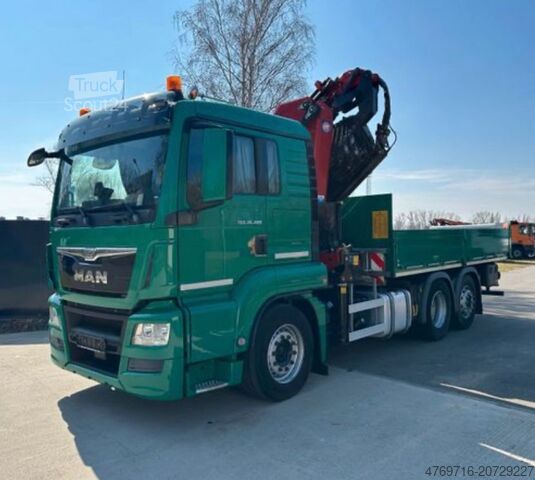 Mobiele kraan MAN TGS mit HMF 3220 K6+ JiB und Seilwinde