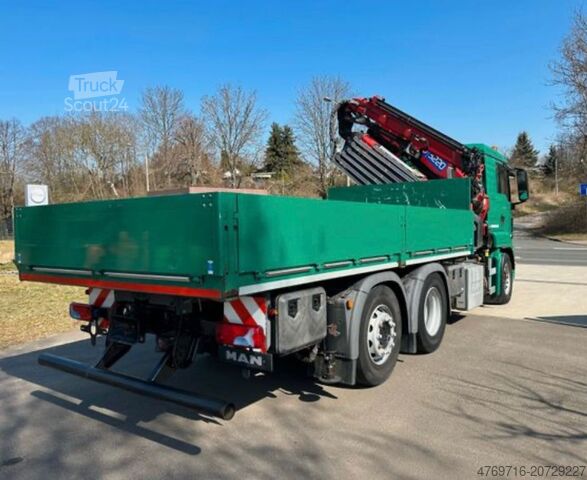Mobiele kraan MAN TGS mit HMF 3220 K6+ JiB und Seilwinde