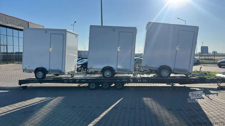 Sanitaire containers Scanvogn Mobiele badkamers groot ingekocht Deense kwalit...