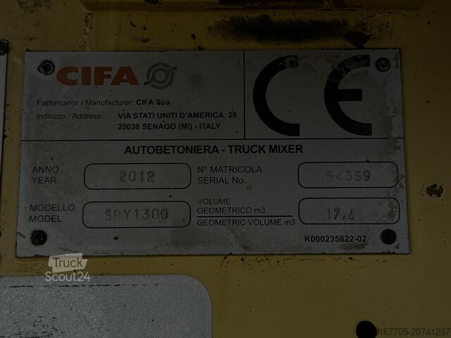 Auto betonowóz Astra HD9 84.48-80