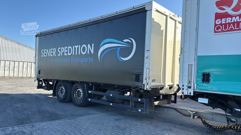 Anhänger mit Pritsche & Plane Schmitz Cargobull Plane Edscha Ladebordwand