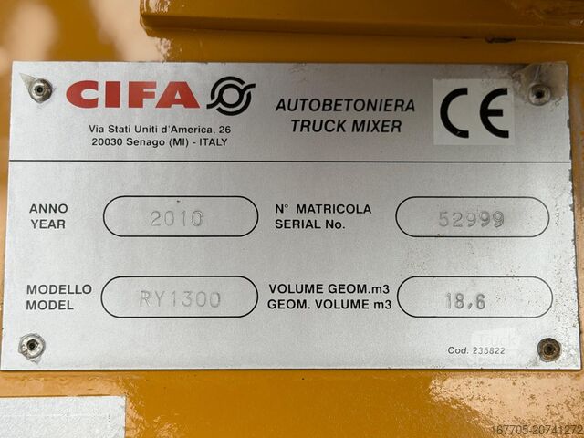 αυτοκινούμενος αναμικτήρας σκυροδέματος Mercedes-Benz Actros 4141